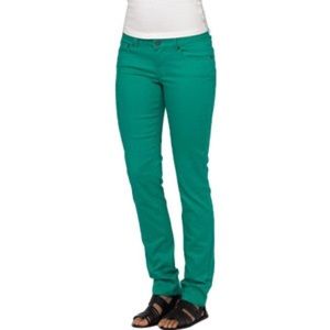 Prana, Kara Jeans, cool green size 2/26